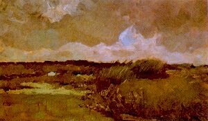 Винсент Ван Гог Ранние работы Болотистый ландшафт  1883г 